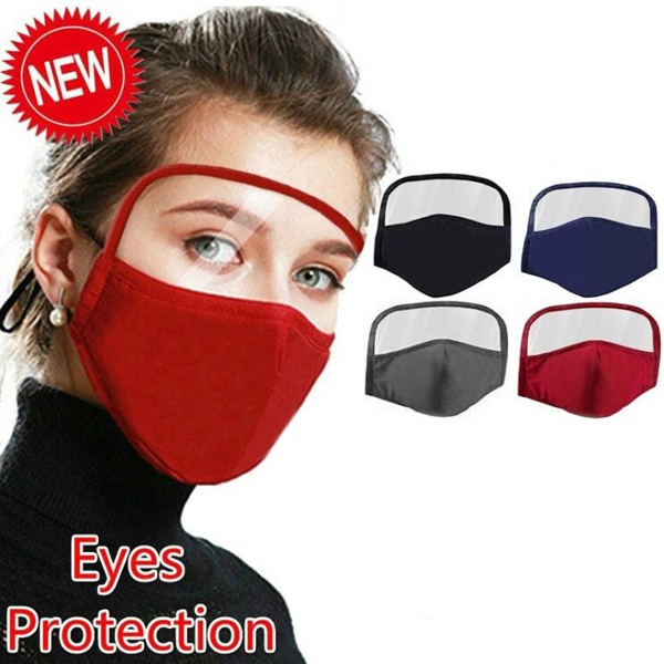 Reusable Mask with Clear Window