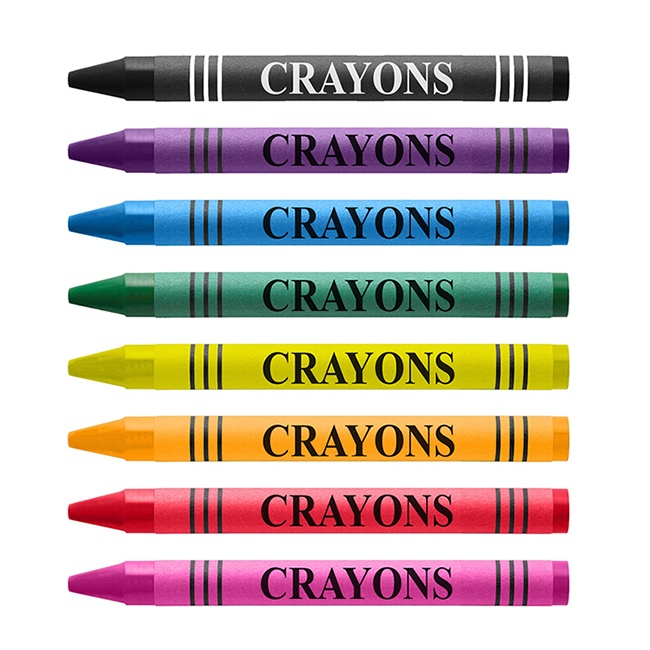 8 Pack Crayon