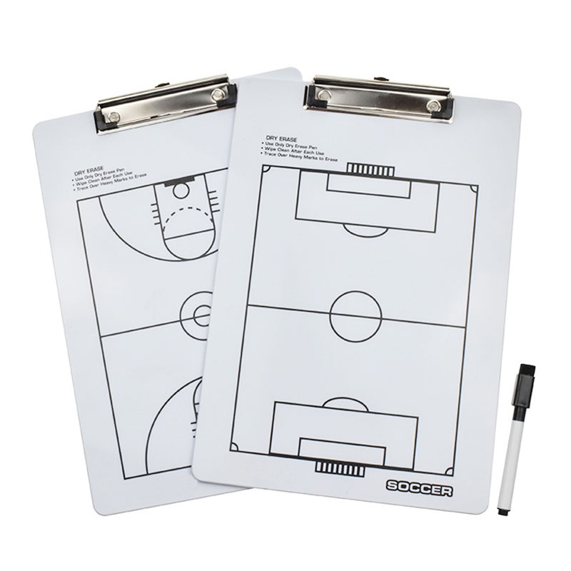Soccer Coaching Clipboard W/ One Dry Erase Pen