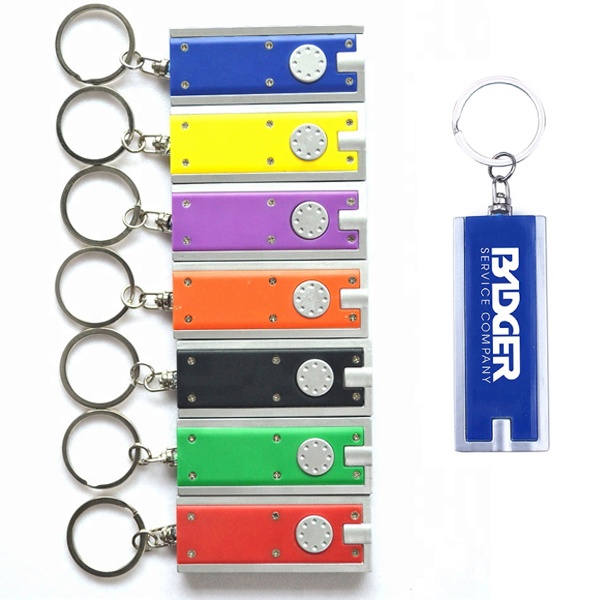 LED Flashlight with keychain