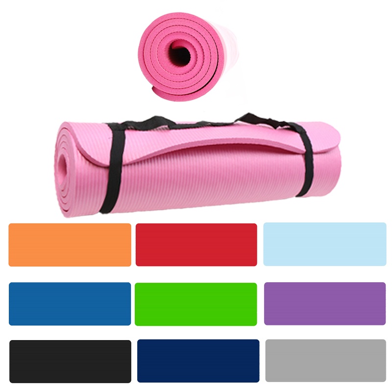 Full Length Fitness Yoga Mat & Carrying Case
