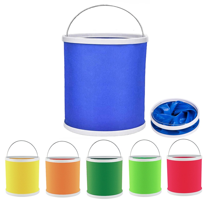 9L Portable Collapsible Outdoor Water Bucket