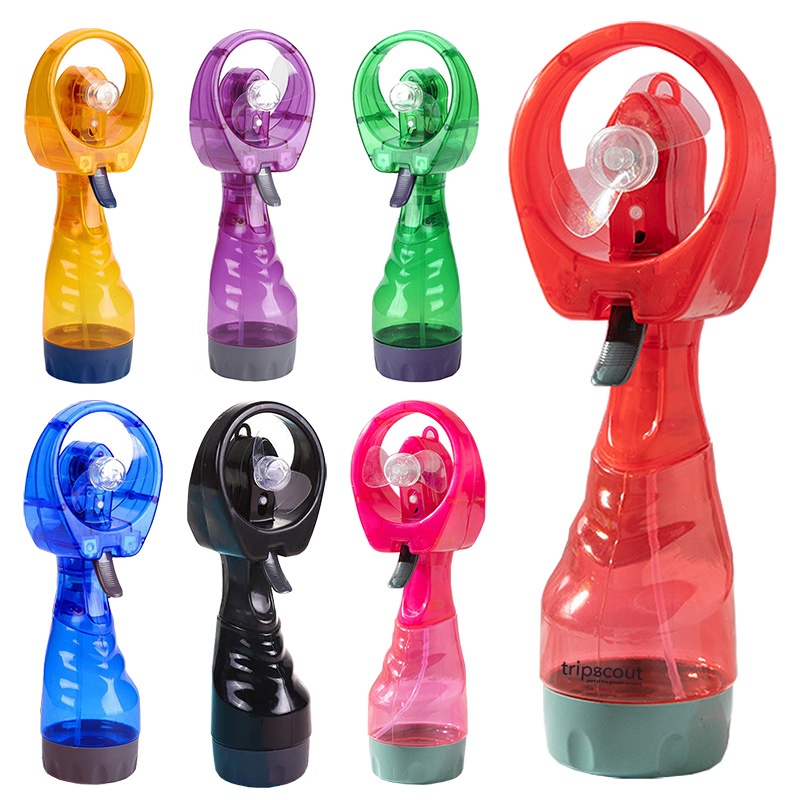 Battery Powered Handheld Water Spray Fan