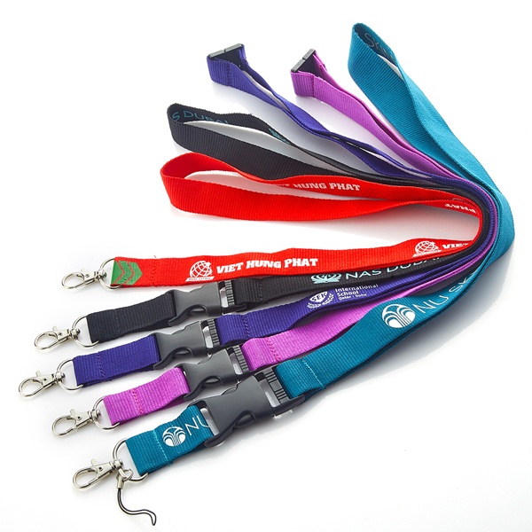 Polyester lanyards