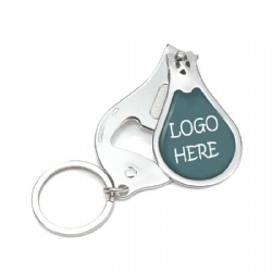 Metal Nail Clipper With Bottle Opener