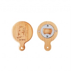 Fridge Magnet Wooden Bottle Opener