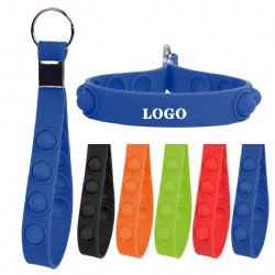 Pop Stress Reliever Keychains