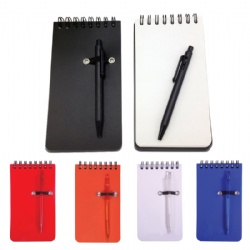 Pocket Notebook Jotter w/Pen