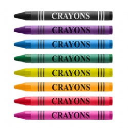 8 Pack Crayon