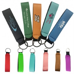 Neoprene Floating Wrist Keychain