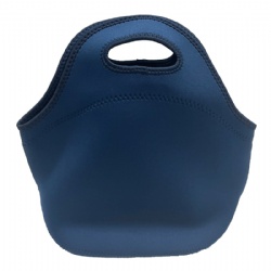 Portable Neoprene Zippered Lunch Bag