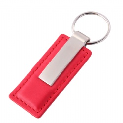 PU Leather Metal Keychain