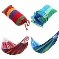 Outdoor Portable Hammock With Pouch