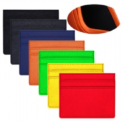 PU Leather Credit Card Holder With Wallet