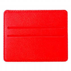 2 Pockets PU Leather Card Holder