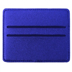 2 Pockets PU Leather Card Holder