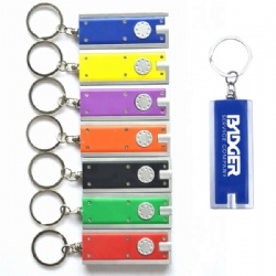 LED Flashlight with keychain
