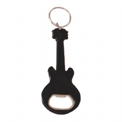 Guitar Shaped Metal Beer Bottle Opener Key Chain