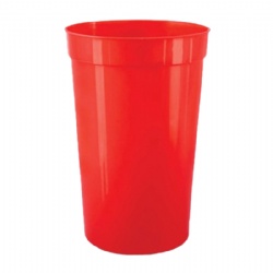 32 Oz. Smooth Plastic Stadium Cup