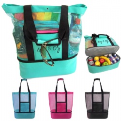 Mesh Tote Cooler Bag