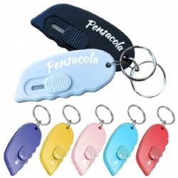 Retractable Box Cutter Keychain