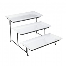 3 Tier Platter Rack Set