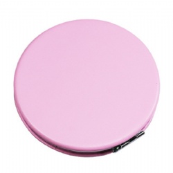 Full Color Double Sided PU Leather Foldable Cosmetic Mirror