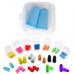 PU Earplugs W/ Plastic Case