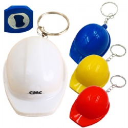 Construction Helmet Opener Keychain