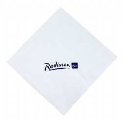 White 3 Ply Beverage Napkins