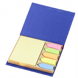 Portable Memo Pad and Sticky Note Set