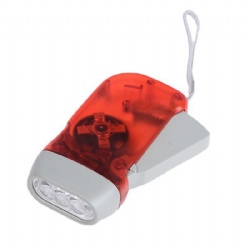 Hand Cranking Portable Flashlight