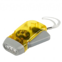 Hand Cranking Portable Flashlight