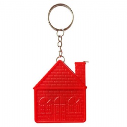 House Measuring Tape Keychain