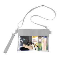 Clear Travel Wallet Wristlet