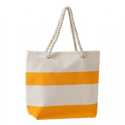 12 oz. Cotton Canvas Beach Tote Bag