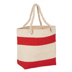 12 oz. Cotton Canvas Beach Tote Bag