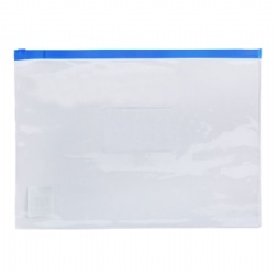 A4 Plastic Envelope Zipper File Folders