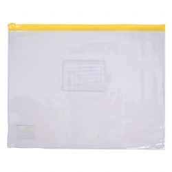 A4 Plastic Envelope Zipper File Folders