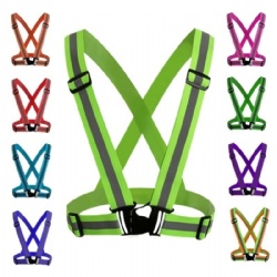 Adjustable Safety Reflective Running Vest