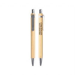 Bamboo Pen W/Clip