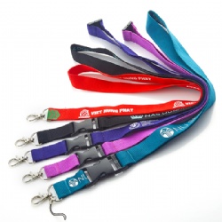 Polyester lanyards